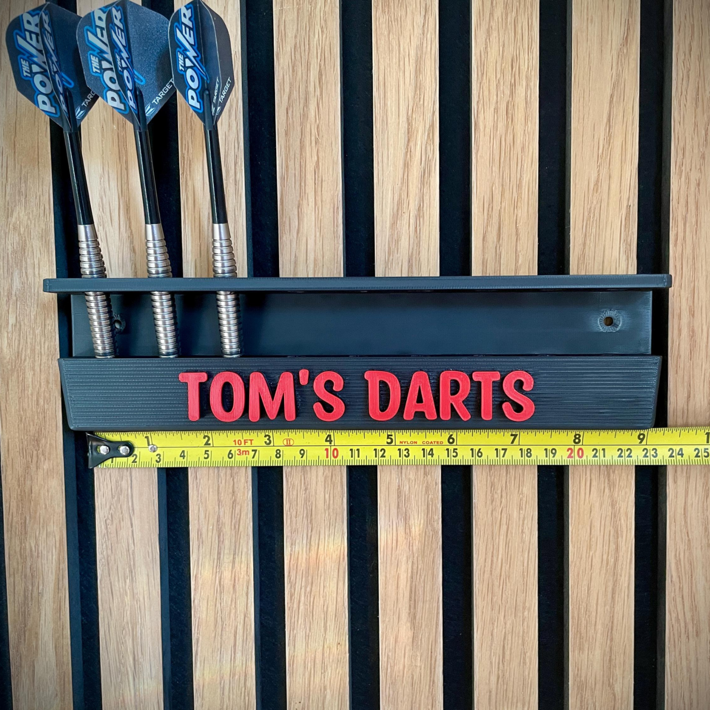 Personalized 9 Darts Wall Mounted Display Holder Stand for Unique & Love | JNSDec207