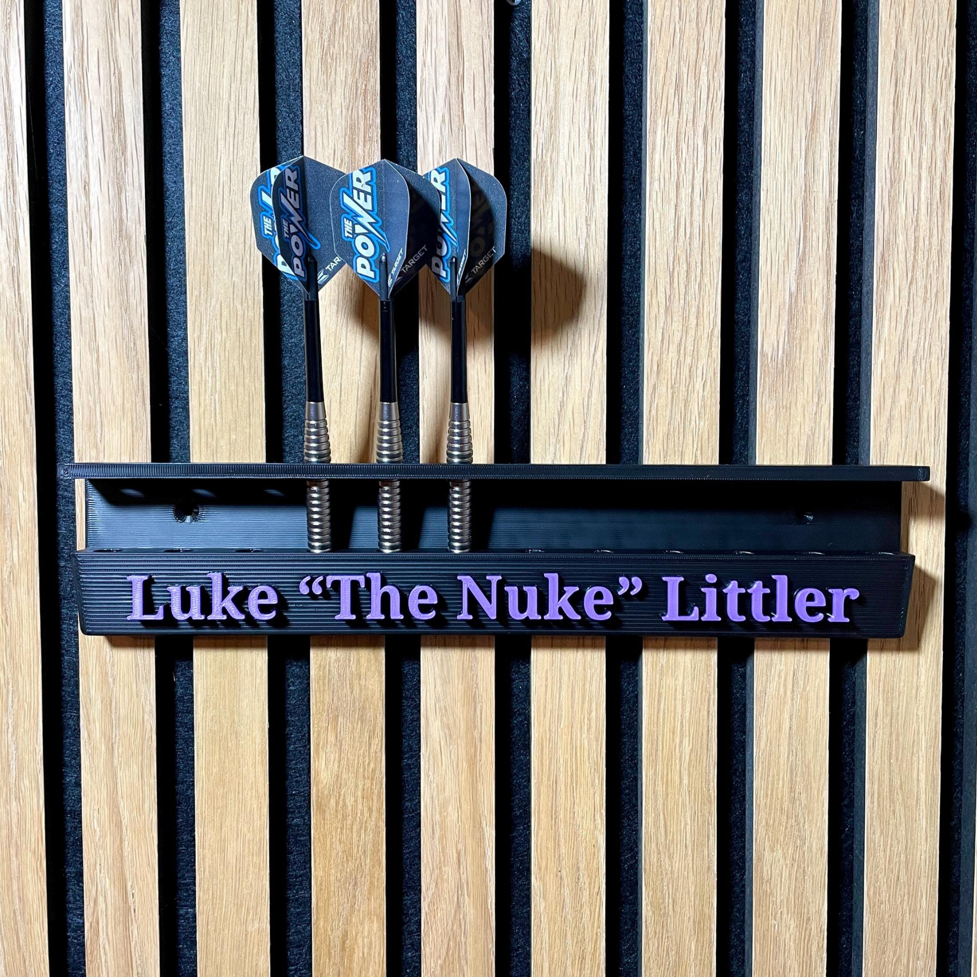 Personalized 9 Darts Wall Mounted Display Holder Stand for Unique & Love | JNSDec207