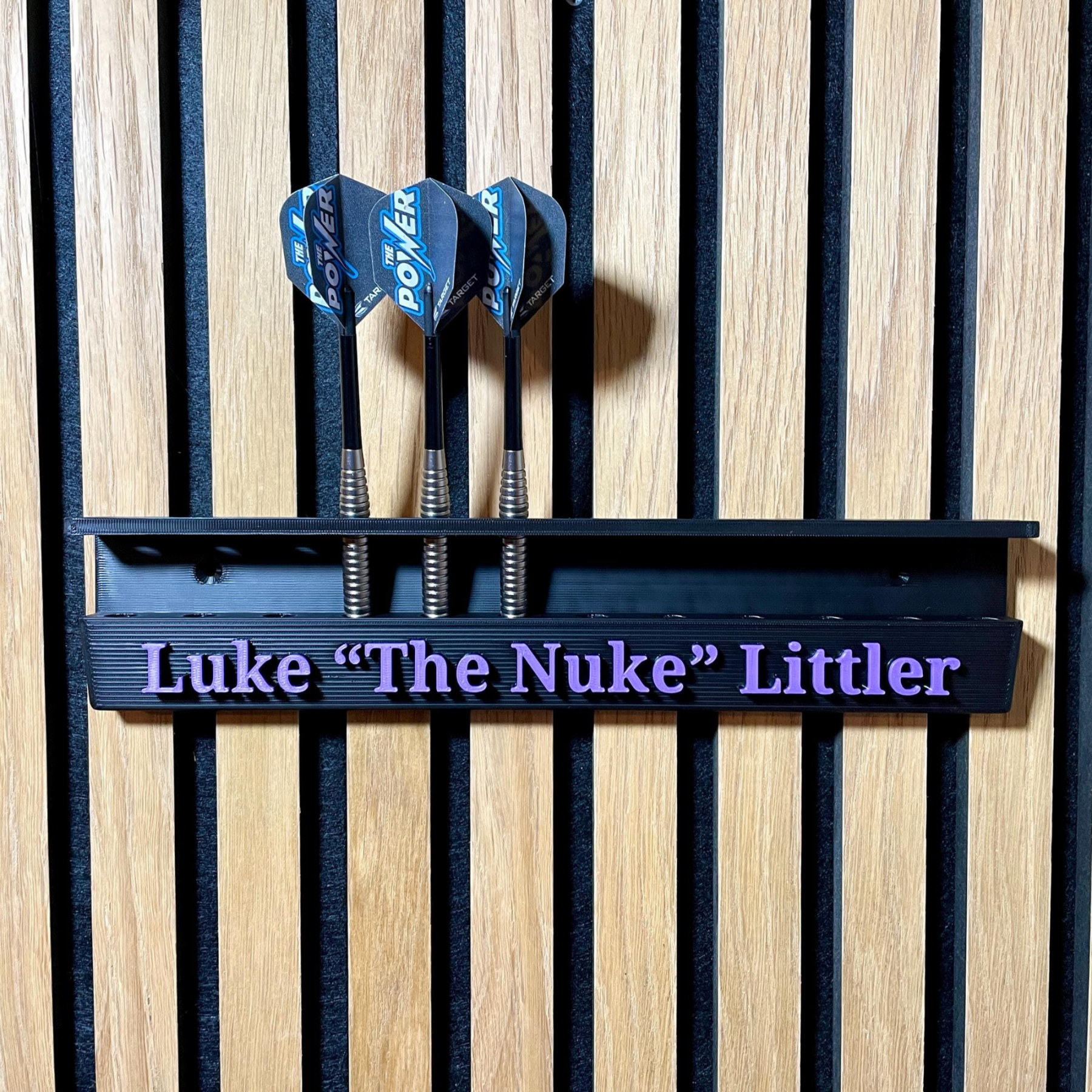 Personalized 9 Darts Wall Mounted Display Holder Stand for Unique & Love | JNSDec207