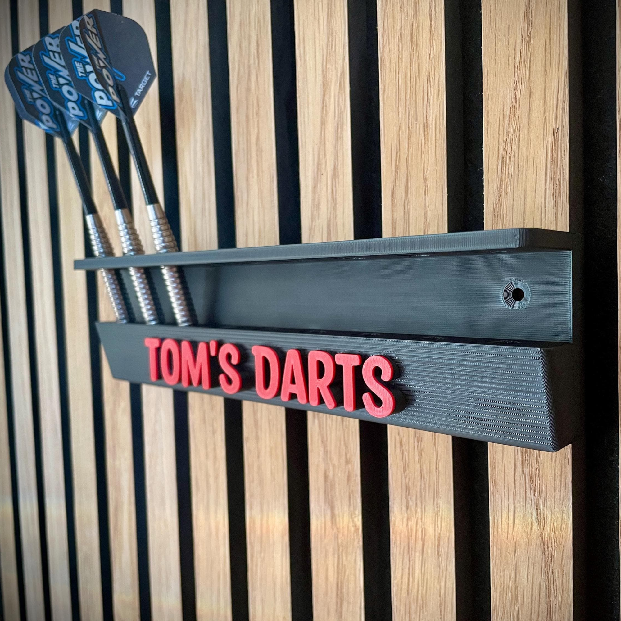 Personalized 9 Darts Wall Mounted Display Holder Stand for Unique & Love | JNSDec207