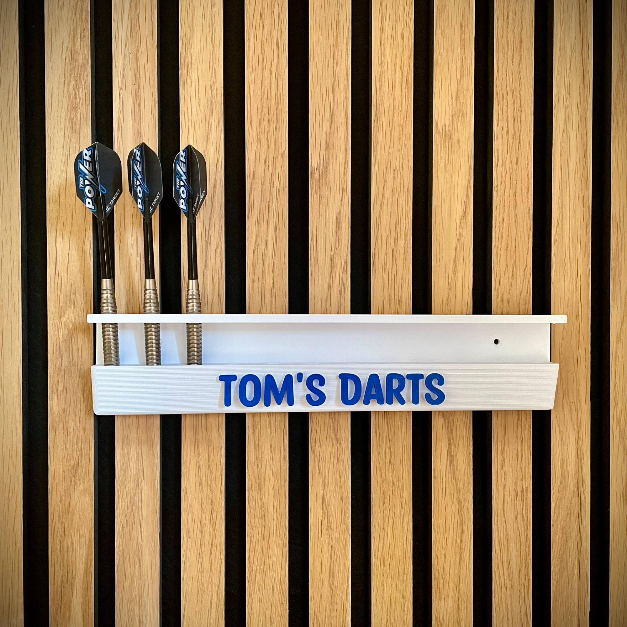 Personalized 9 Darts Wall Mounted Display Holder Stand for Unique & Love | JNSDec207