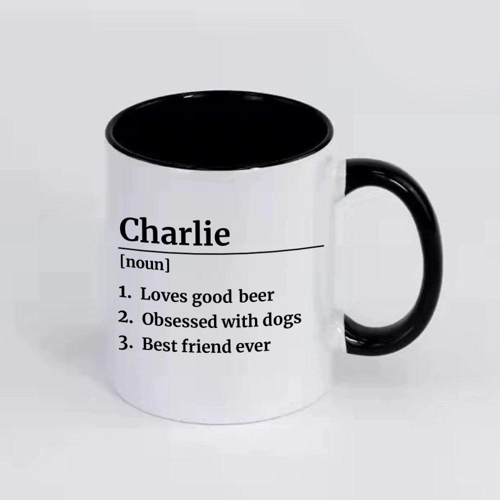 Personalized Name Definition Mug for Unique & Love | JNSDec151