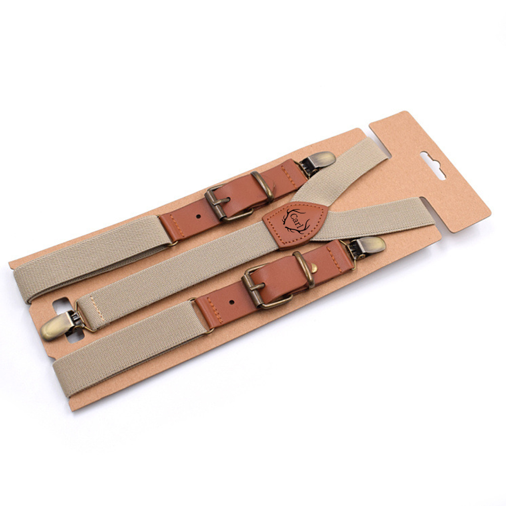 Personalized Monogrammed Leather Patch Braces for Unique & Love | JNSCloth40