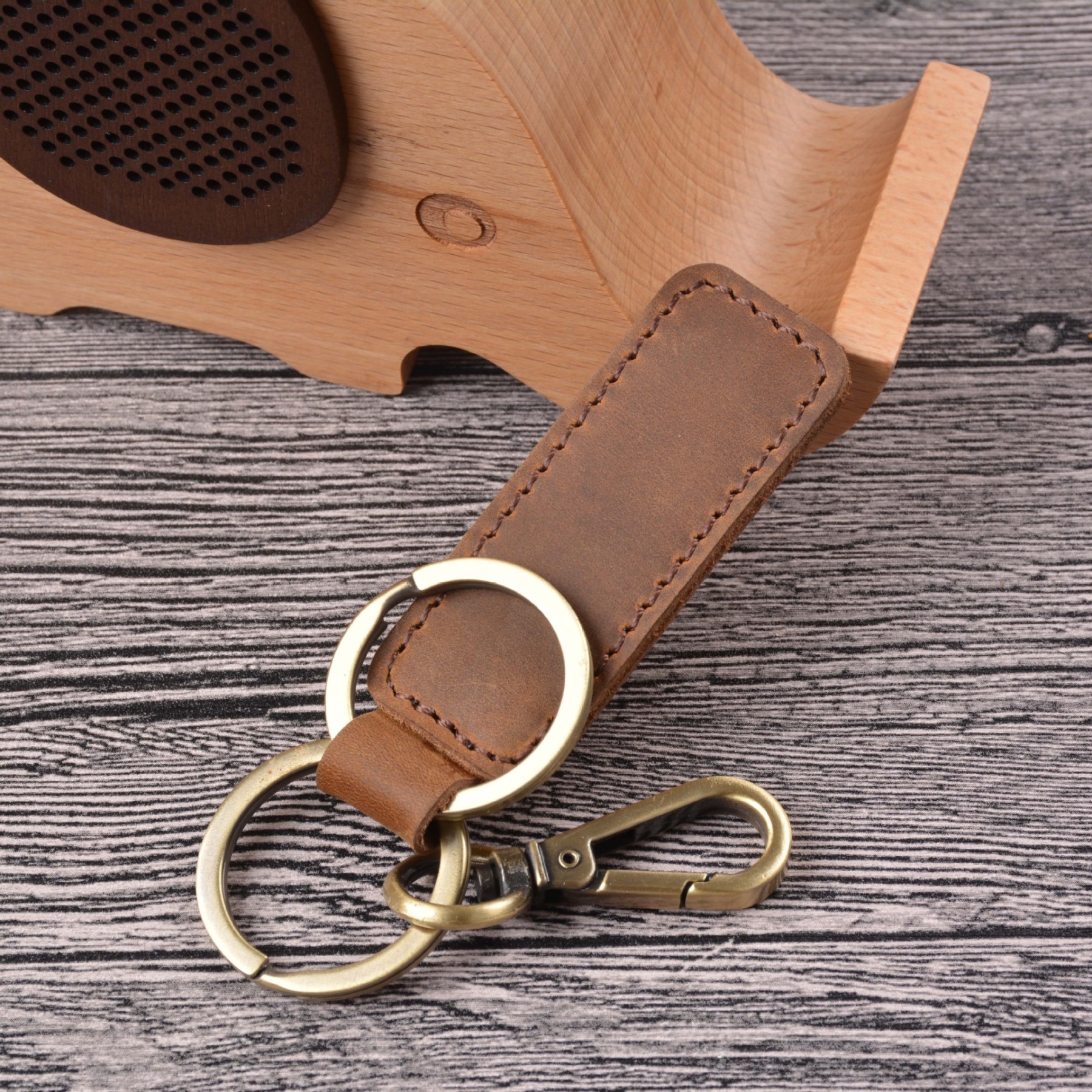 Personalized Engraved Leather Key Chain for Unique & Love | JNSDec32