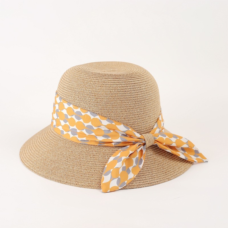 Personalized Name Ribbon Straw Sun Hat for Unique & Love | JNSHat16