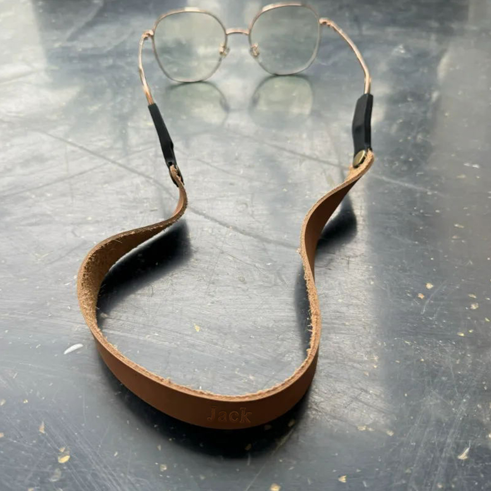 Personalized Name Leather Strap for Sunglasses for Unique & Love | JNSDec157
