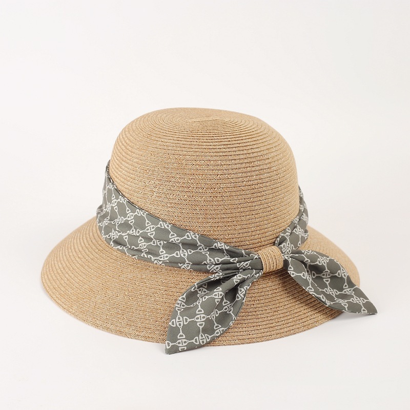 Personalized Name Ribbon Straw Sun Hat for Unique & Love | JNSHat16