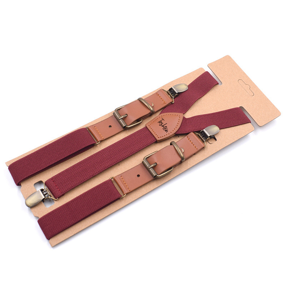 Personalized Monogrammed Leather Patch Braces for Unique & Love | JNSCloth40