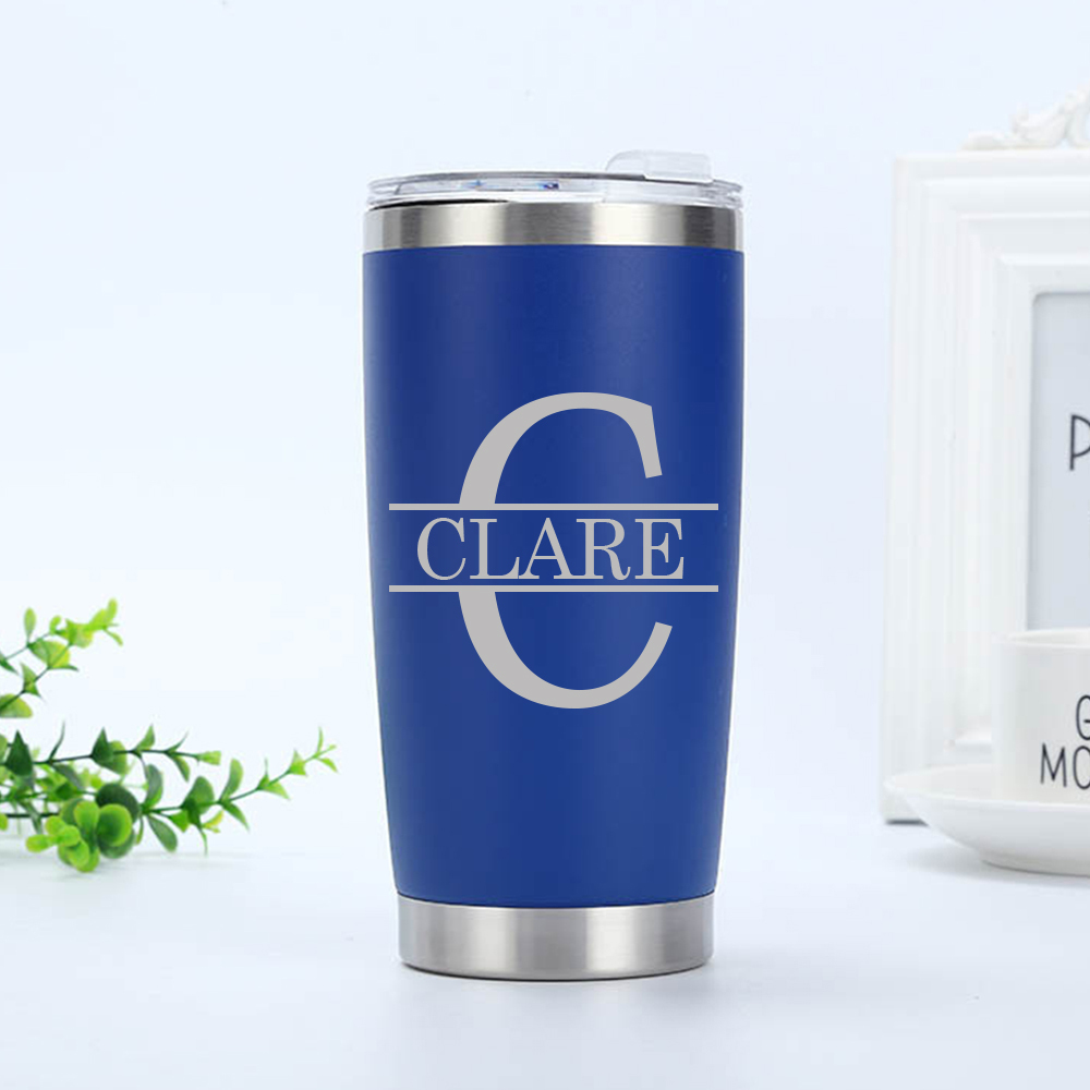 Personalized Name 20oz Vacation Stainless Steel Insulated Tumbler | JNSBottle02