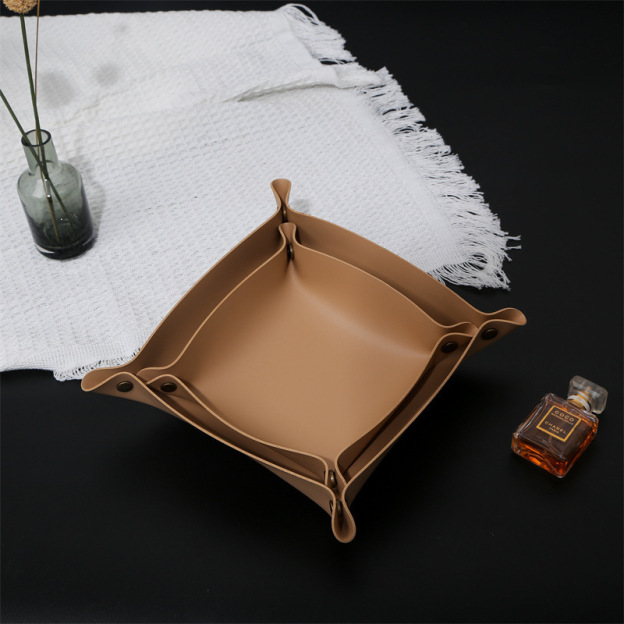 Personalized Leather Valet Tray for Dad for Unique & Love | JNSDec209