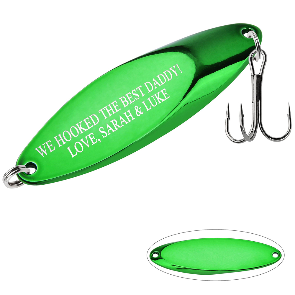 Personalized Engraved Fishing Lure Hook for Unique & Love | JNSTool17