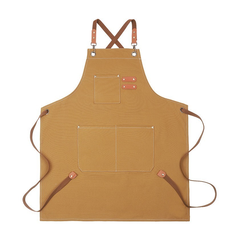 Personalized Name Embroidered Canvas Apron for Unique & Love | JNSCloth57