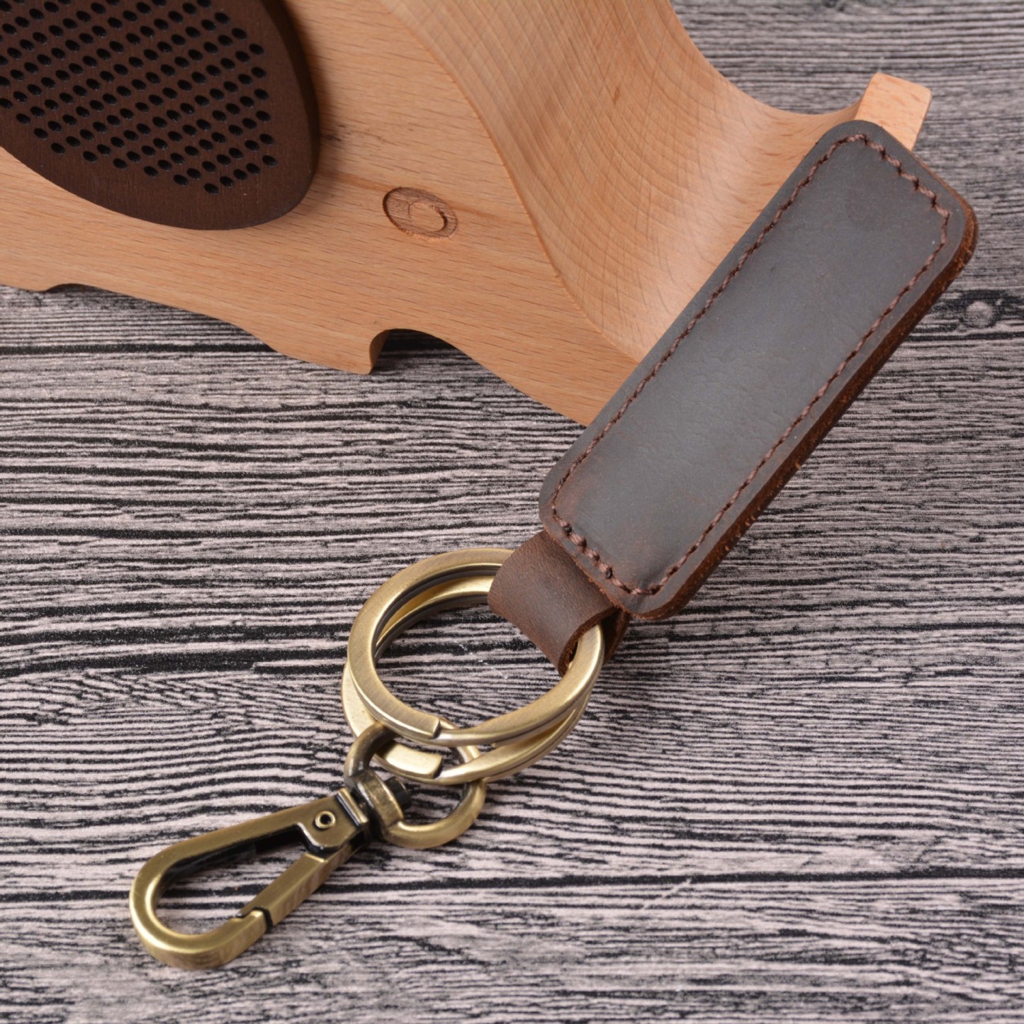 Personalized Engraved Leather Key Chain for Unique & Love | JNSDec32