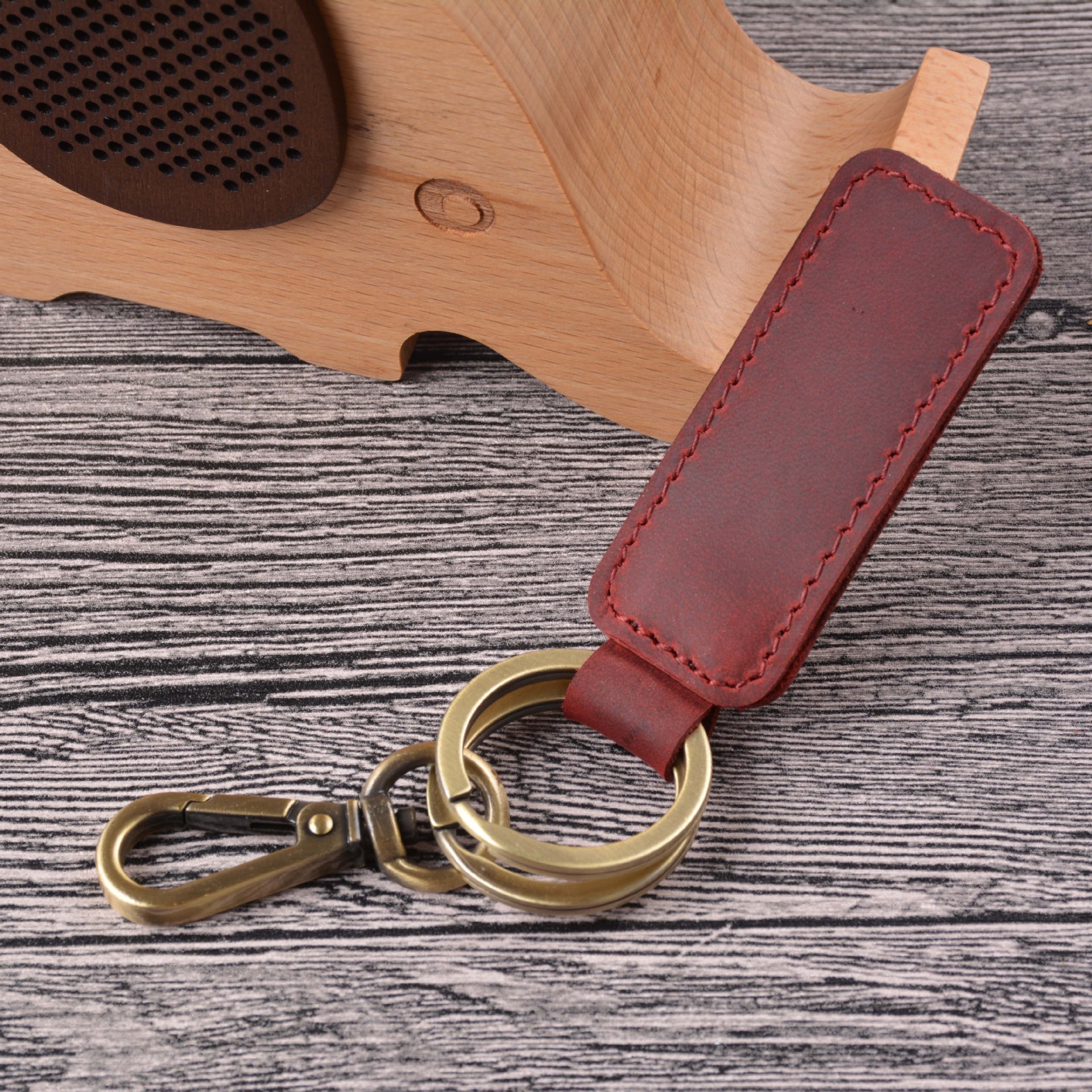 Personalized Engraved Leather Key Chain for Unique & Love | JNSDec32