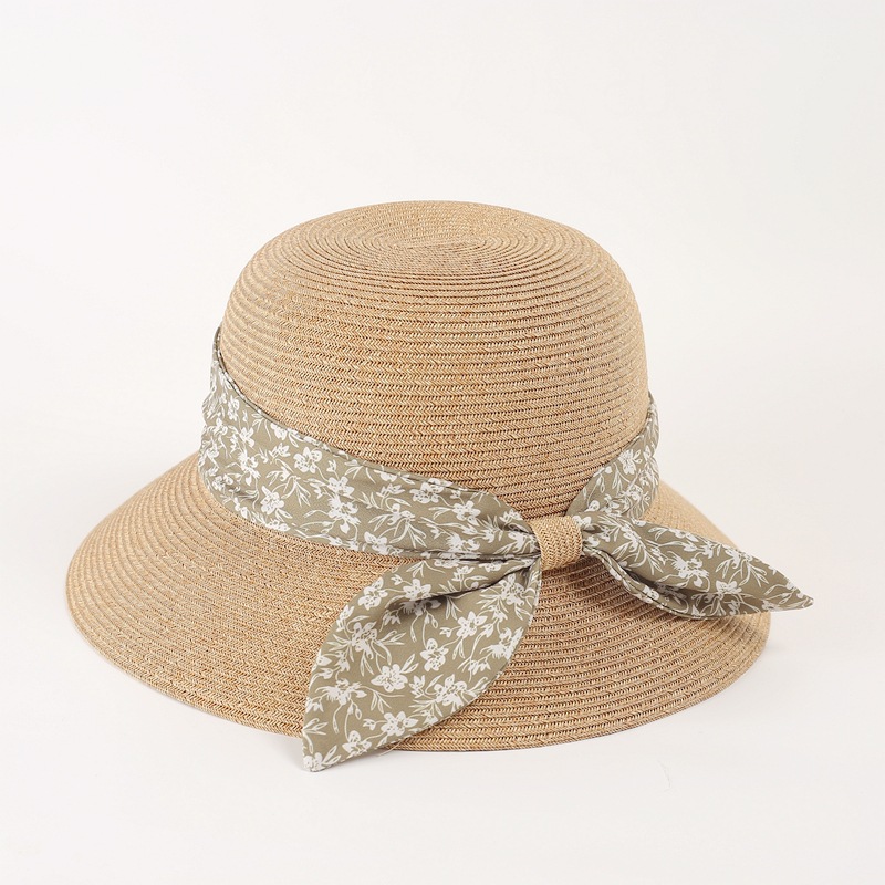 Personalized Name Ribbon Straw Sun Hat for Unique & Love | JNSHat16