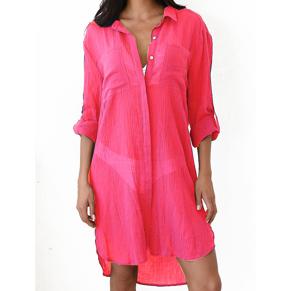 Personalized Patch Swim Cover Up with buttons for Unique & Love | JNSCloth25