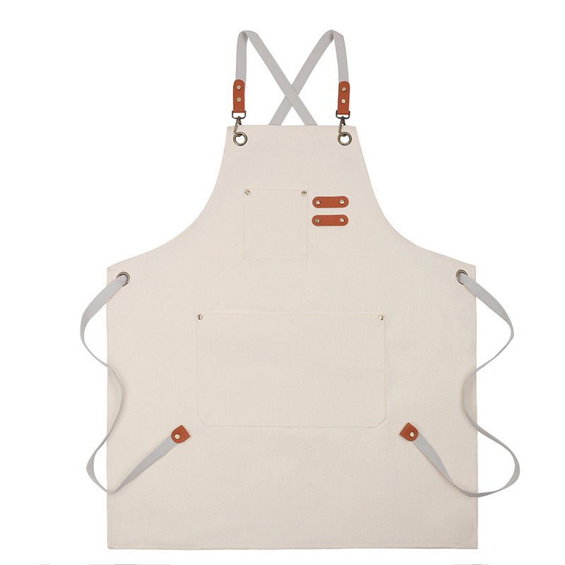 Personalized Name Embroidered Canvas Apron for Unique & Love | JNSCloth57