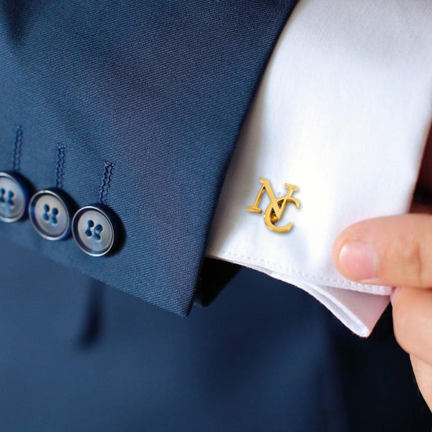 Personalized Initials Cufflinks for Unique & Love | JNSDec121