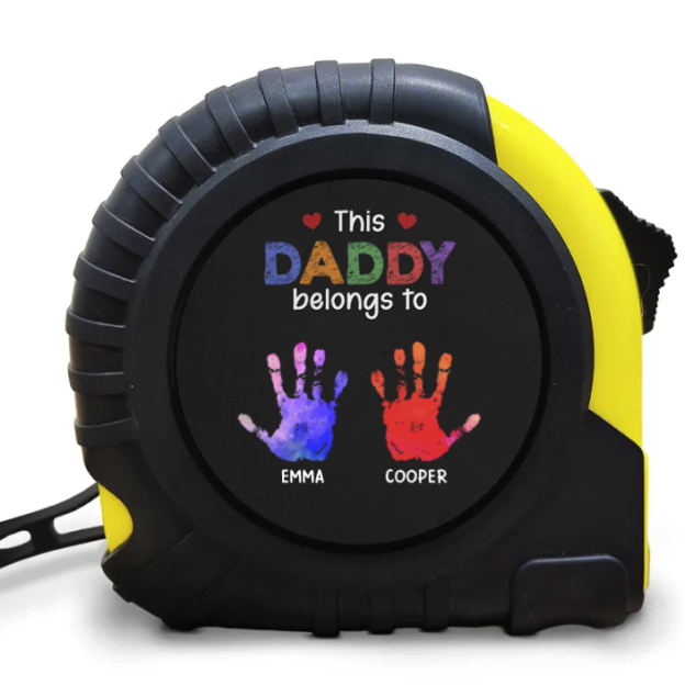 Personalized Tape Measure for Daddy Grandpa | JNSDec76
