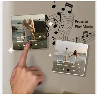 Personalized Photo Music Fridge Magnet for Unique & Love | JNSDec131