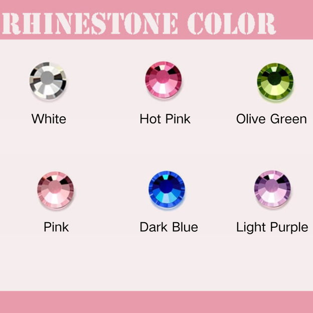 Personalized Rhinestone Name Hair Claw Clips | JNSDec77