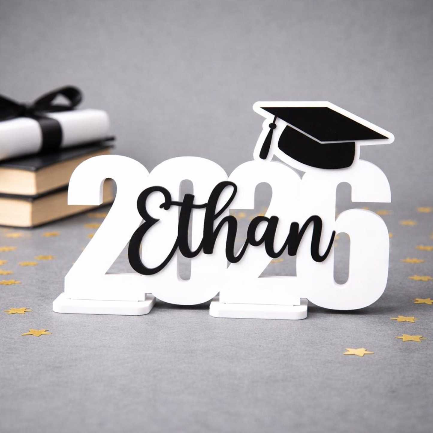 Personalized Name Graduation Sign 2026 for Unique & Love | JNSDec206