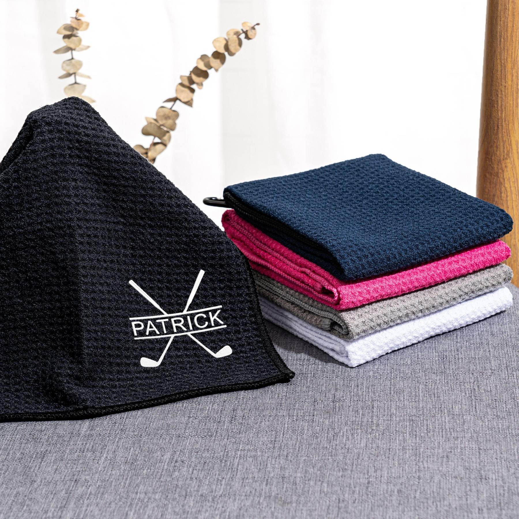 Personalized Monogram Embroidered Golf Towel | JNSCloth36