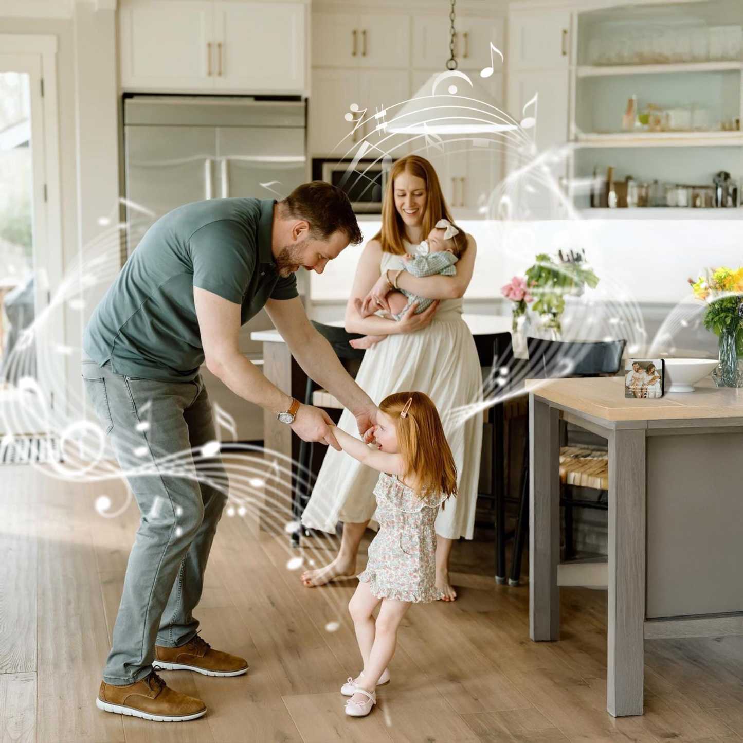 Personalized Photo Music Fridge Magnet for Unique & Love | JNSDec131