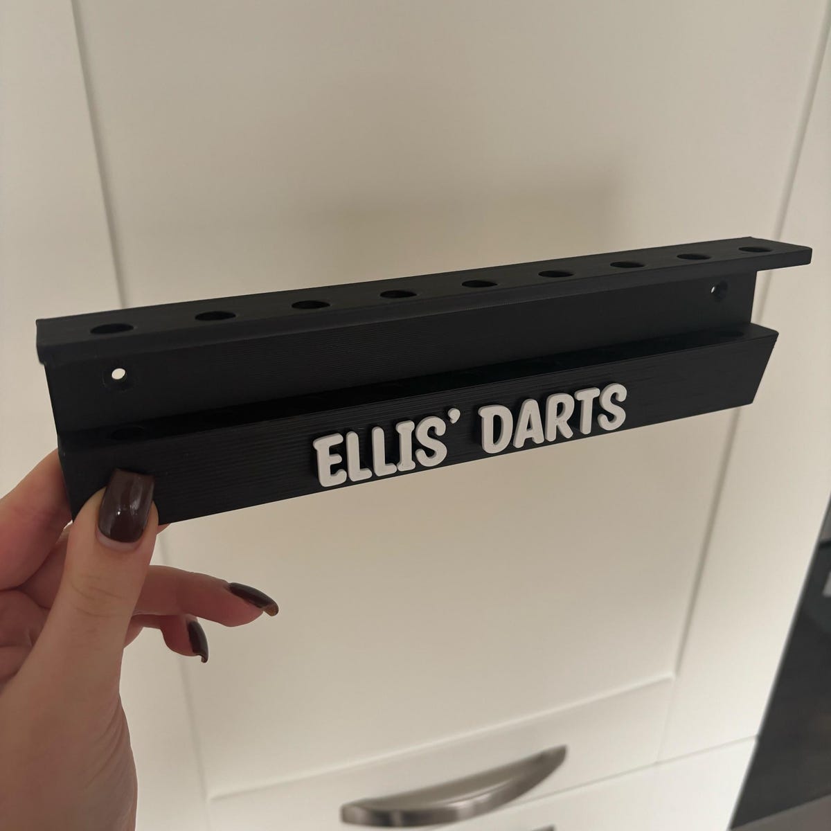 Personalized 9 Darts Wall Mounted Display Holder Stand for Unique & Love | JNSDec207