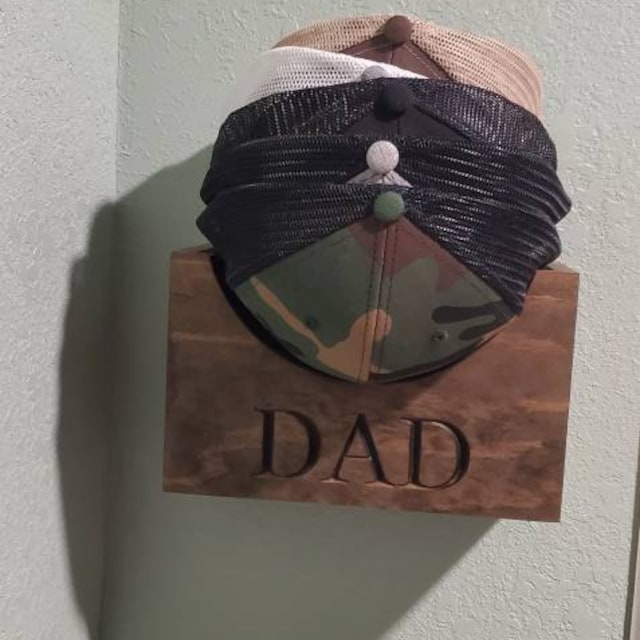 Personalized Wooden Baseball Hat Holder for Unique & Love | JNSDec57