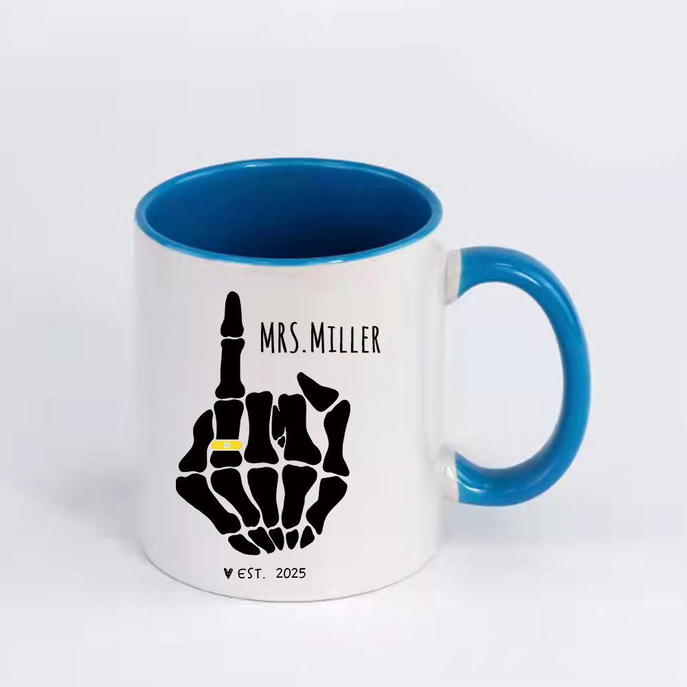Personalized Funny Mr And Mrs Mug for Unique & Love | JNSDec159