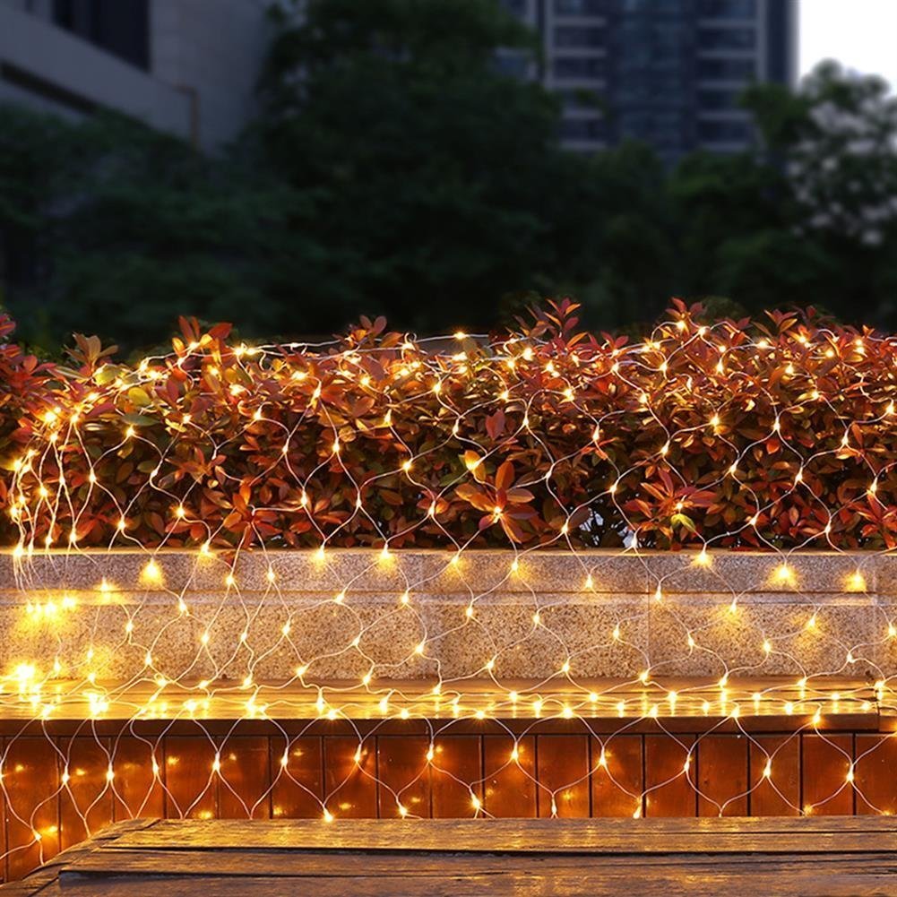 Curtain LED String Net Mesh Waterproof String Lights Decoration for Unique & Love | JNSDec20