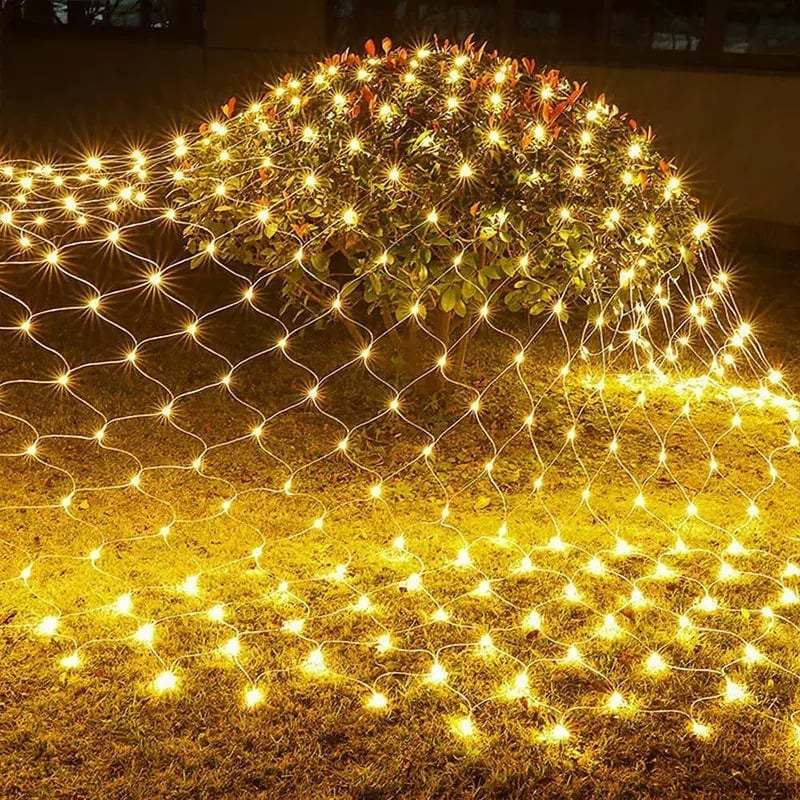 Curtain LED String Net Mesh Waterproof String Lights Decoration for Unique & Love | JNSDec20