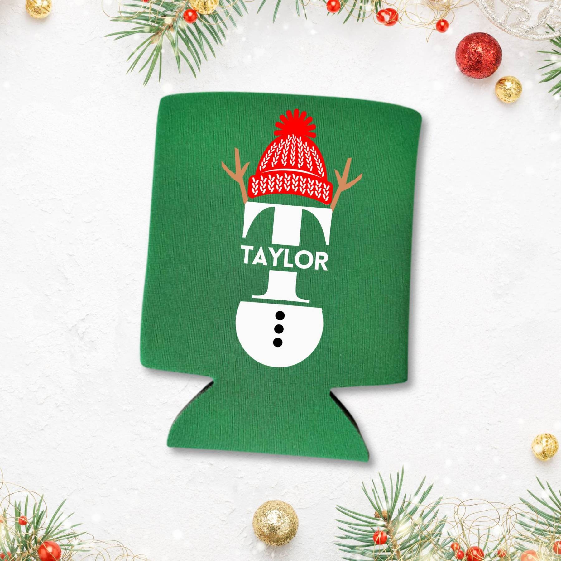 Personalized Family Christmas Can Coolers for Unique & Love | JNSDec179