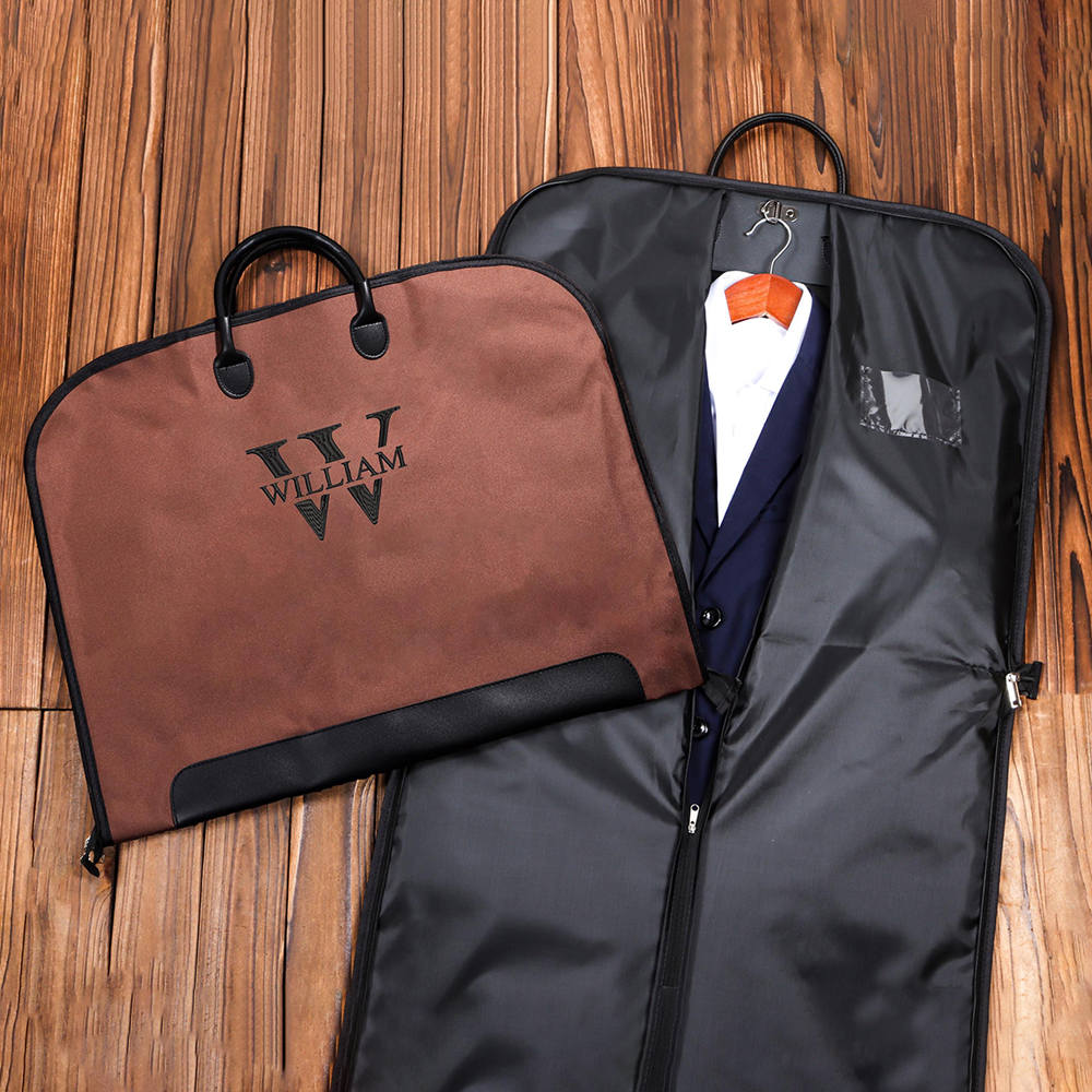 Personalized Monogrammed Embroidered Waterproof Oxford Cloth Portable Garment Bag | JNSBag100