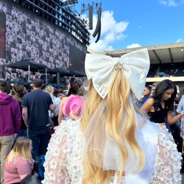 Personalized Name Bow Veil for Unique & Love | JNSCloth31