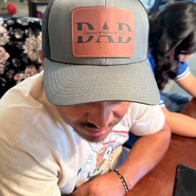 Personalized DAD Hat with Kids Names for Unique & Love | JNSHat09