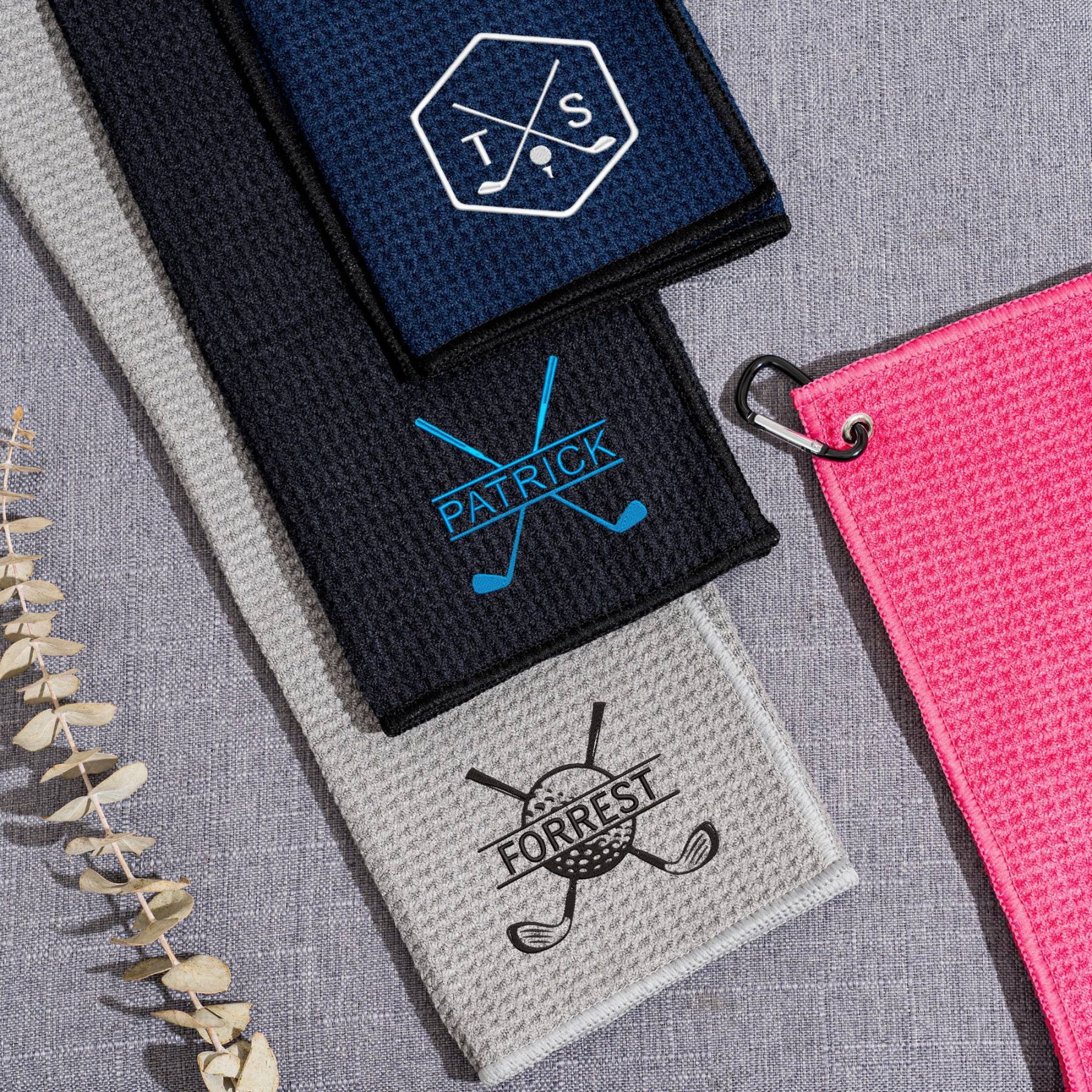 Personalized Monogram Embroidered Golf Towel | JNSCloth36