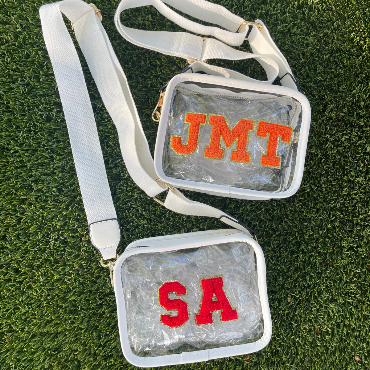 Personalized Clear Stadium Crossbody Bag for Unique & Love | JNSBag39