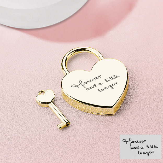 Personalized Love Lock with Engraving for Unique & Love | JNSDec51