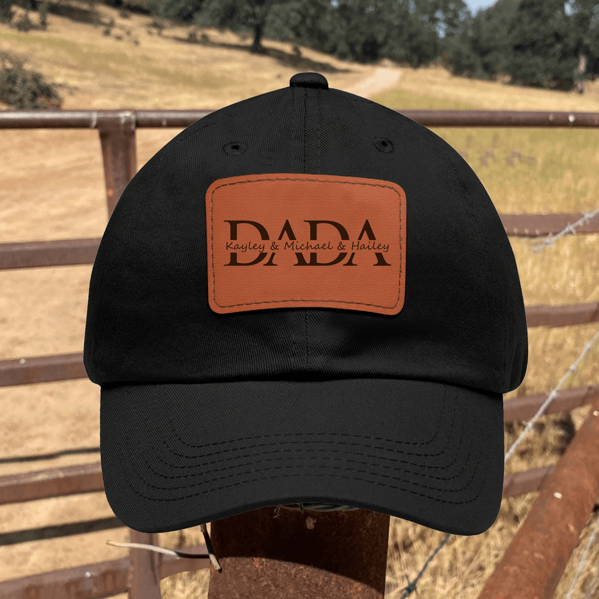 Personalized DAD Hat with Kids Names for Unique & Love | JNSHat09