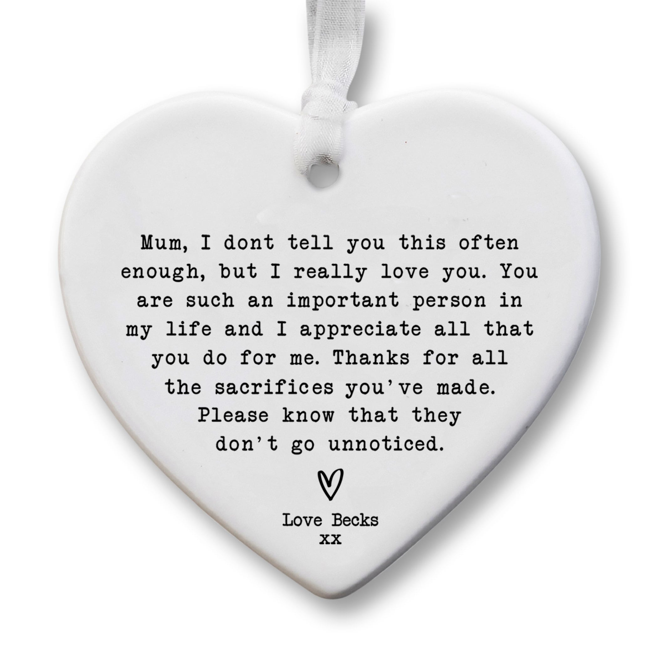  Personalized Mum Ceramic Keepsake for Unique & Love | JNSDec53