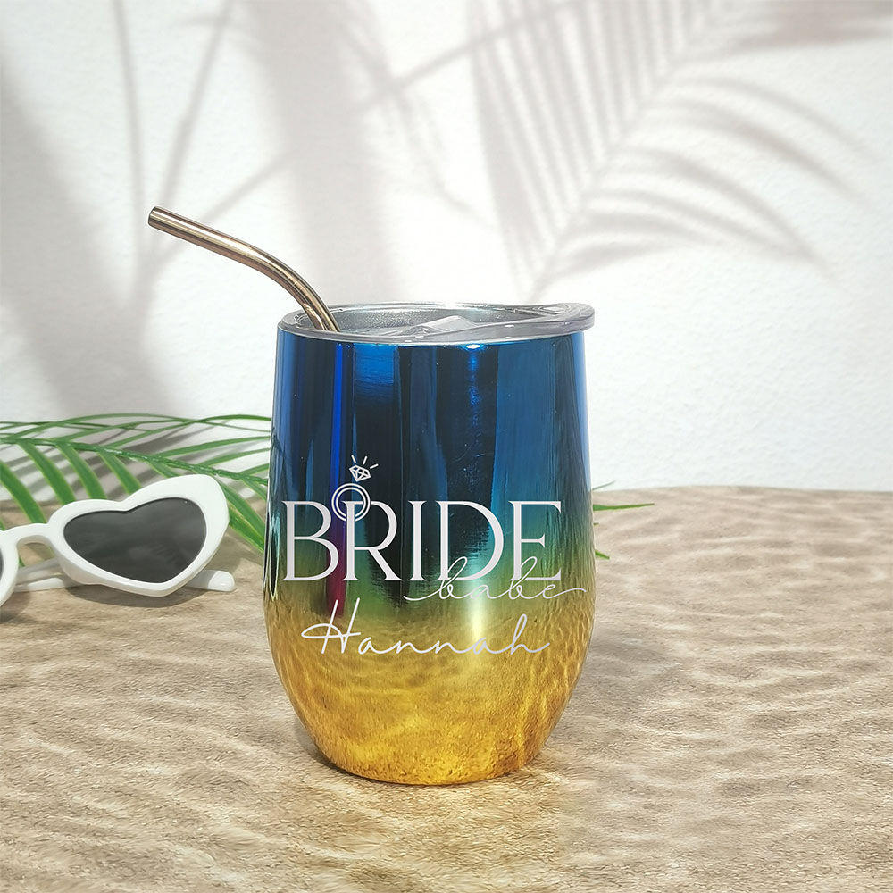 Personalized Name Insulated Steel Laser Engraved Travel Tumbler | JNSBottle04