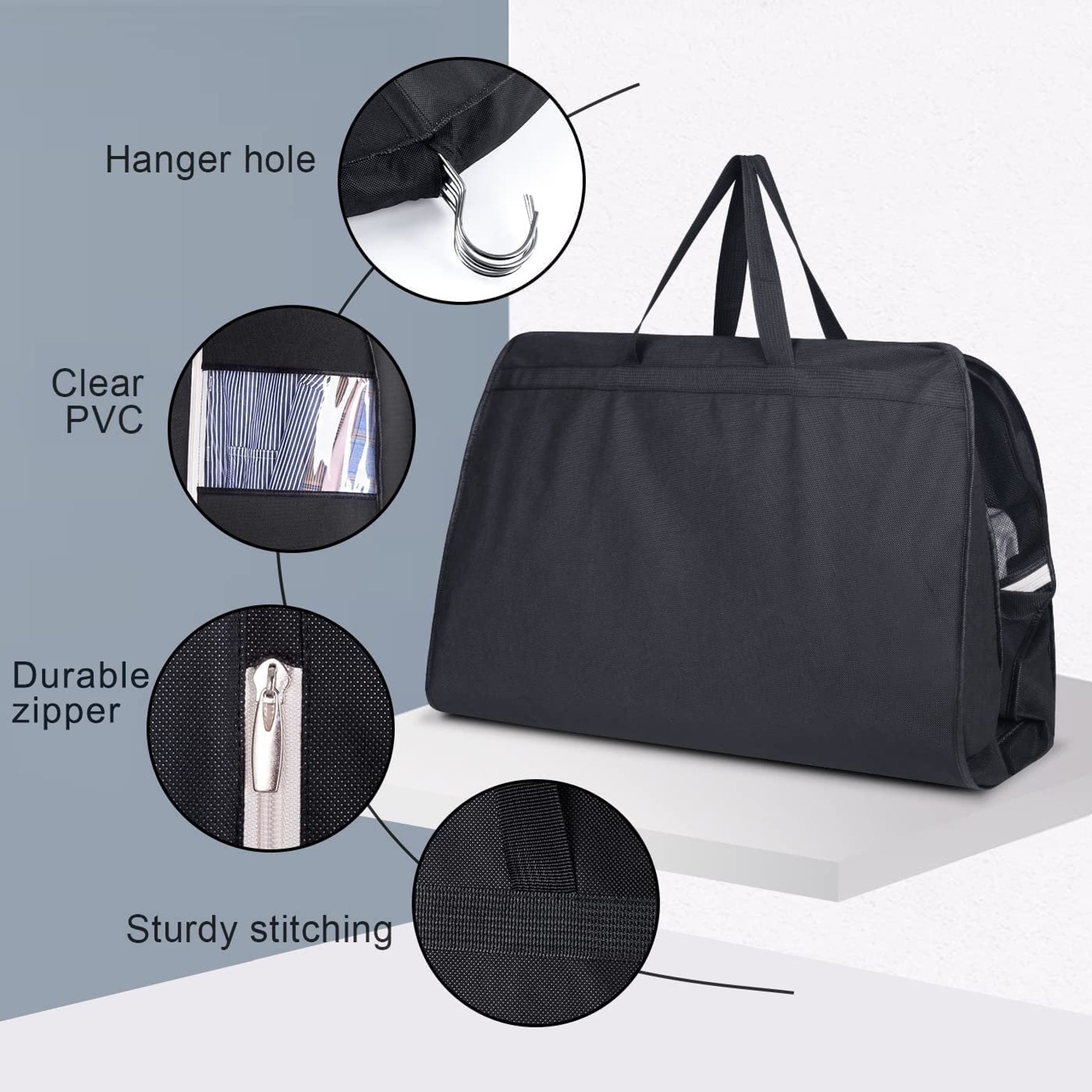 Personalized Embroidered Garment Bag Case for Travel | JNSBag47