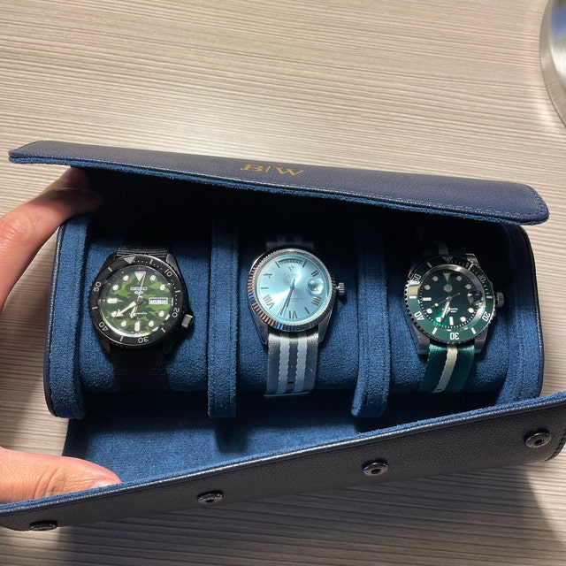  Personalized Leather Watch Case for Unique & Love | JNSBag15