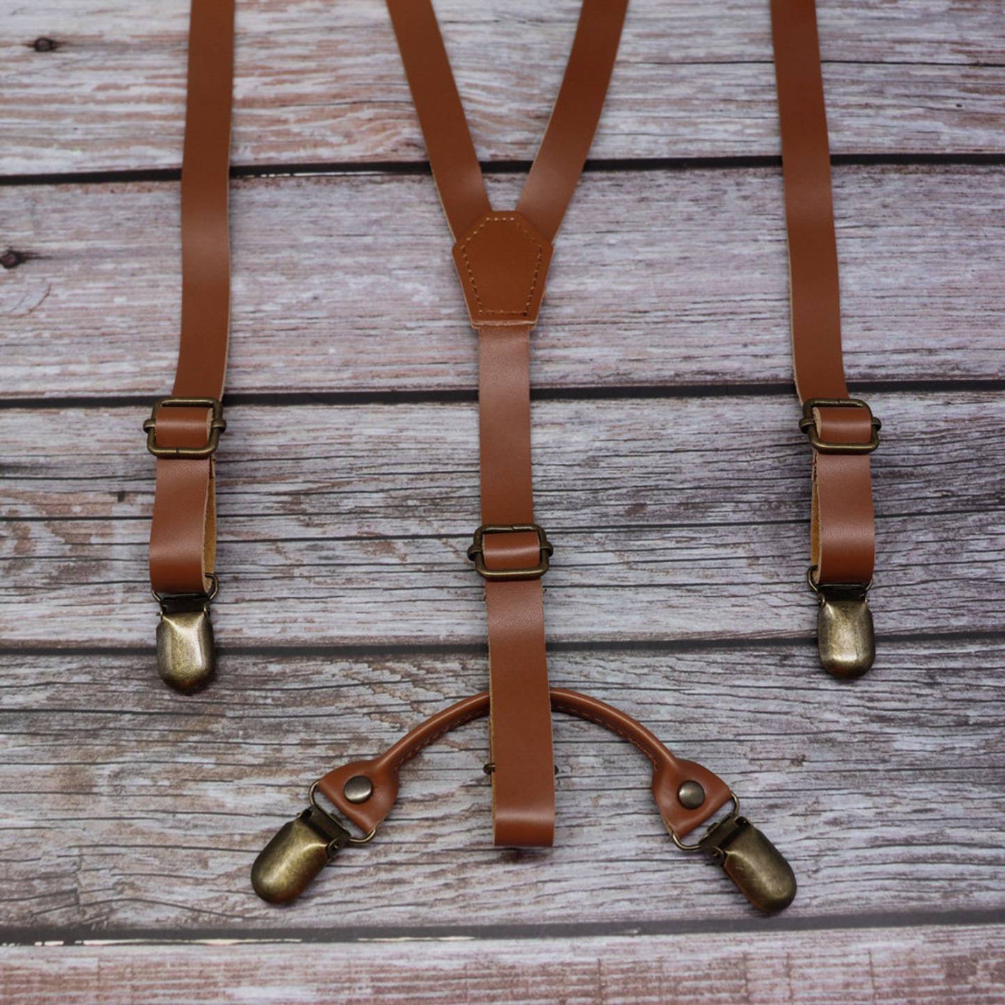 Personalized Monogrammed Genuine Leather Suspenders for Unique & Love | JNSCloth28