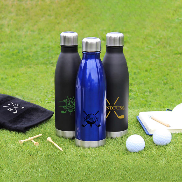 Personalized Monogram Golf Insulated Water Bottle | JNSBottle01