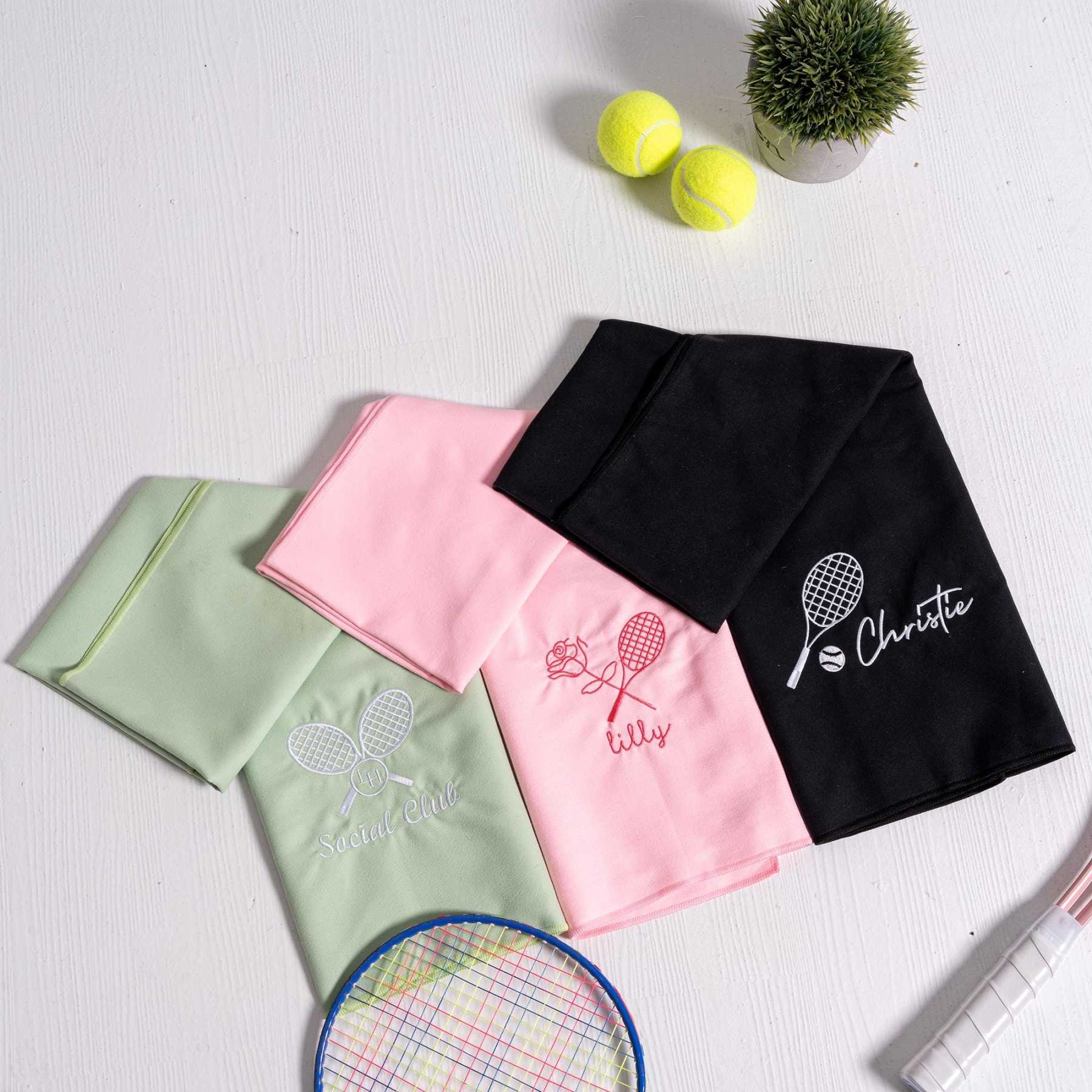 Personalized Name Embroidered Quick-Dry Sports Towel for Unique & Love | JNSCloth61