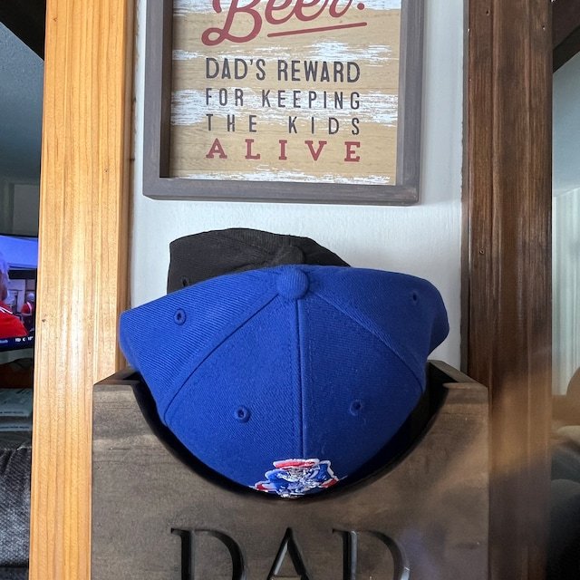 Personalized Wooden Baseball Hat Holder for Unique & Love | JNSDec57