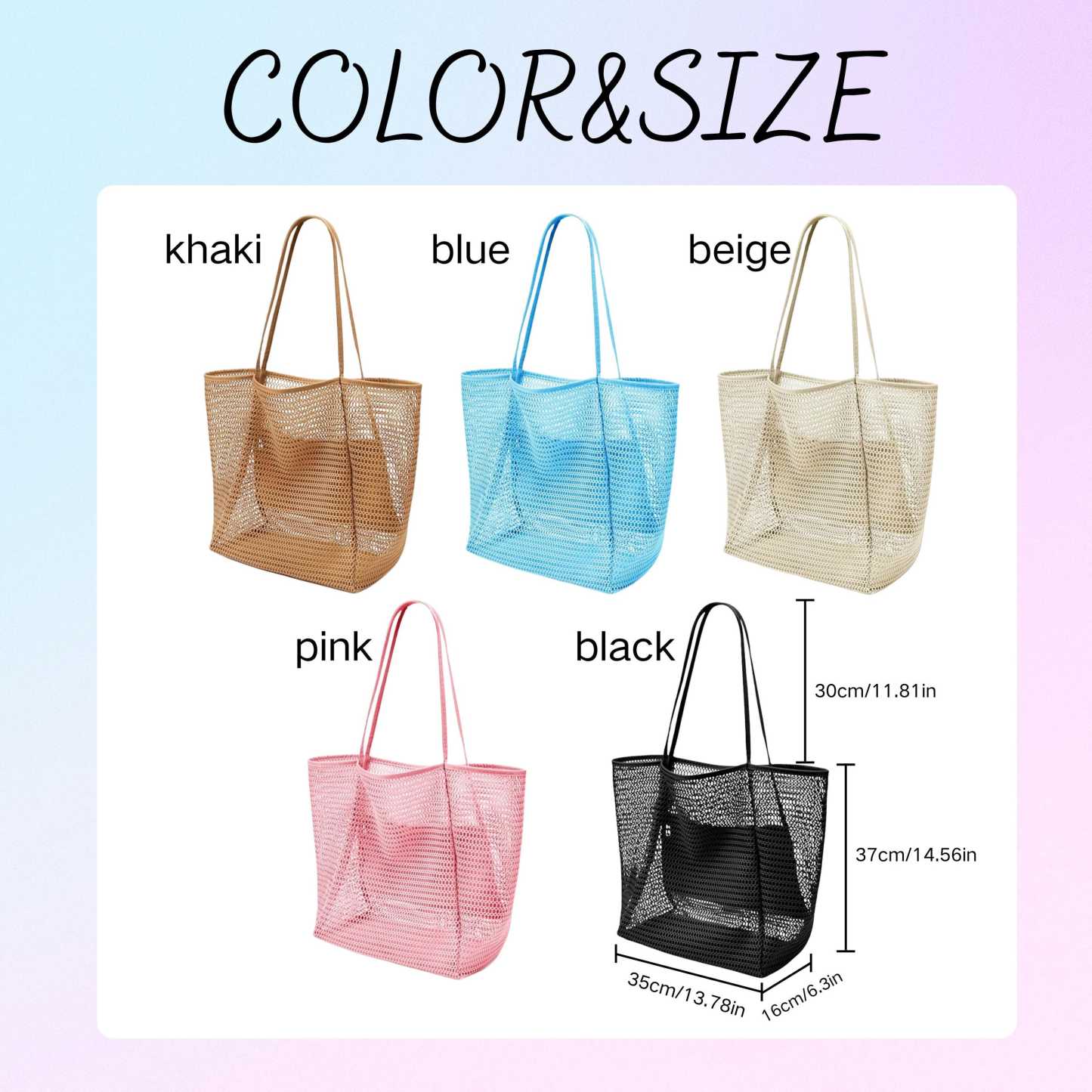 Personalized Name Leather Patch Beach Tote Bag for Unique & Love | JNSBag124